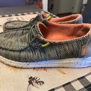 Hey Dude Moccasins Multi-colored Slip-On Comfort